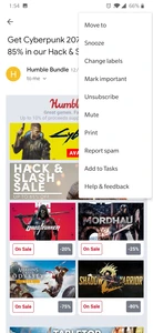 Gmail скриншот